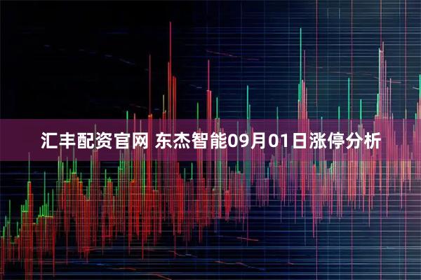 汇丰配资官网 东杰智能09月01日涨停分析